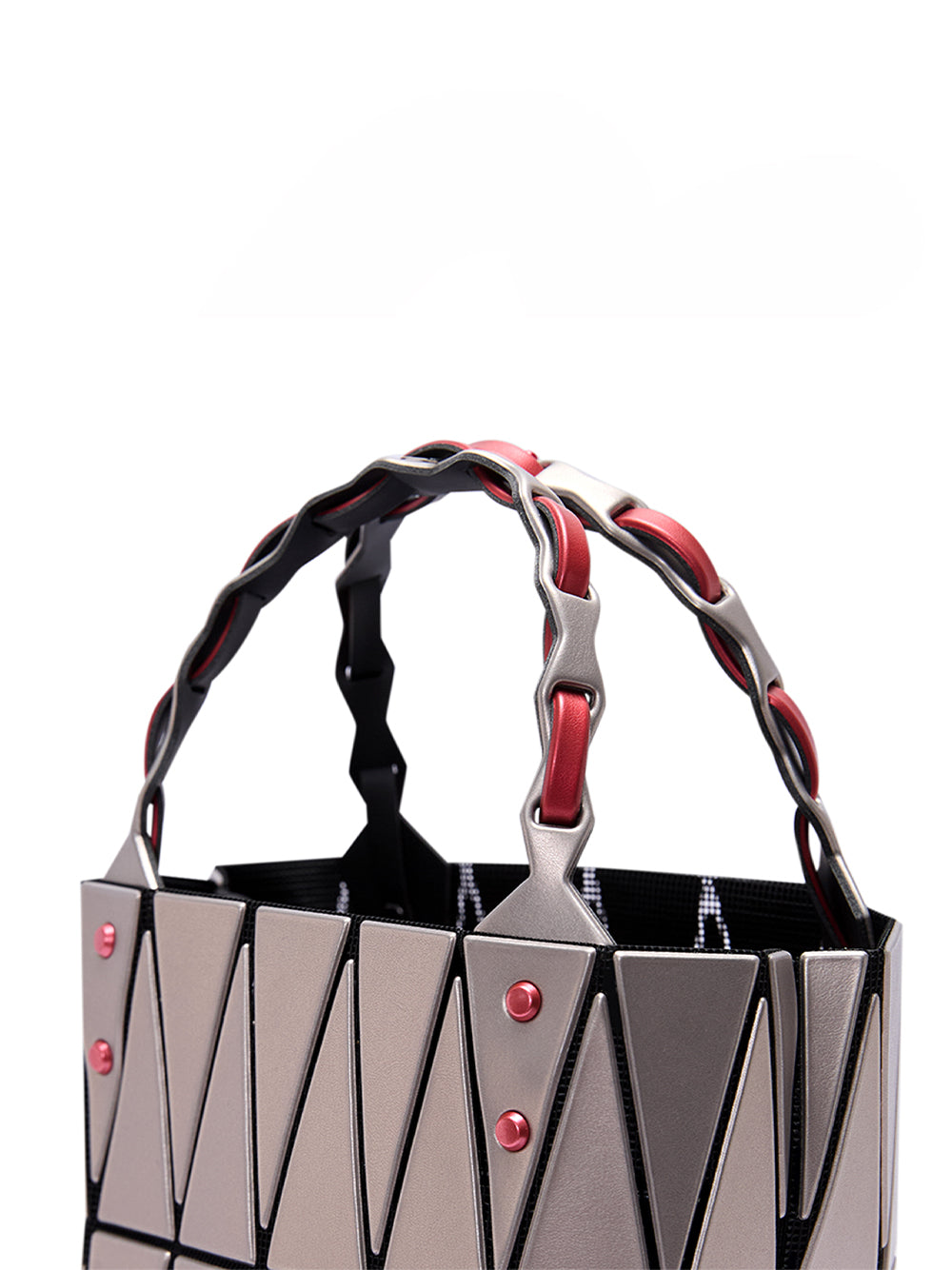 BASKET Handbag (Small) (Red Mix)