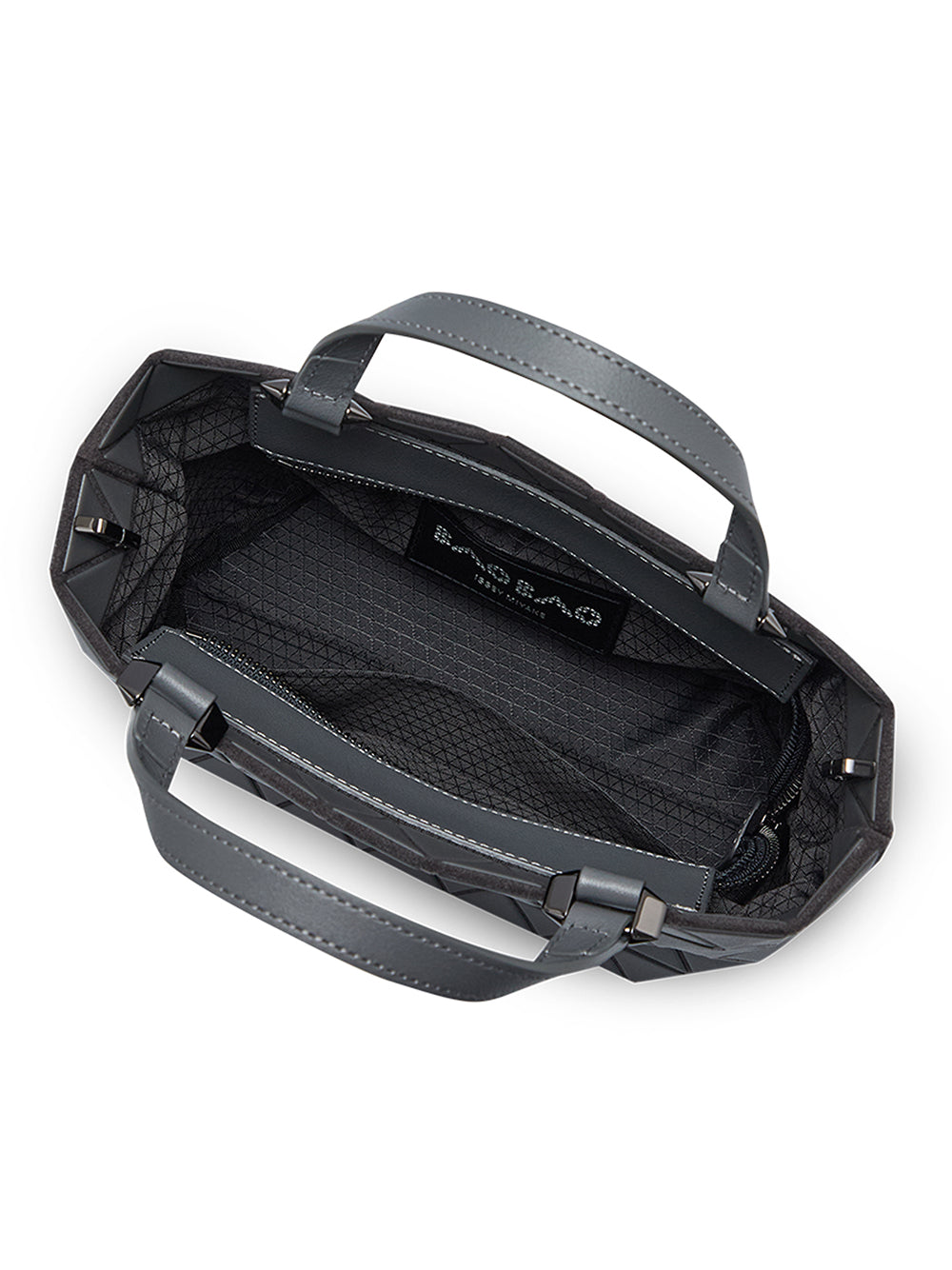 CRYSTAL MATTE Handbag (Mini) (Charcoal Gray)