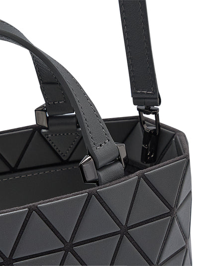 CRYSTAL MATTE Handbag (Mini) (Charcoal Gray)