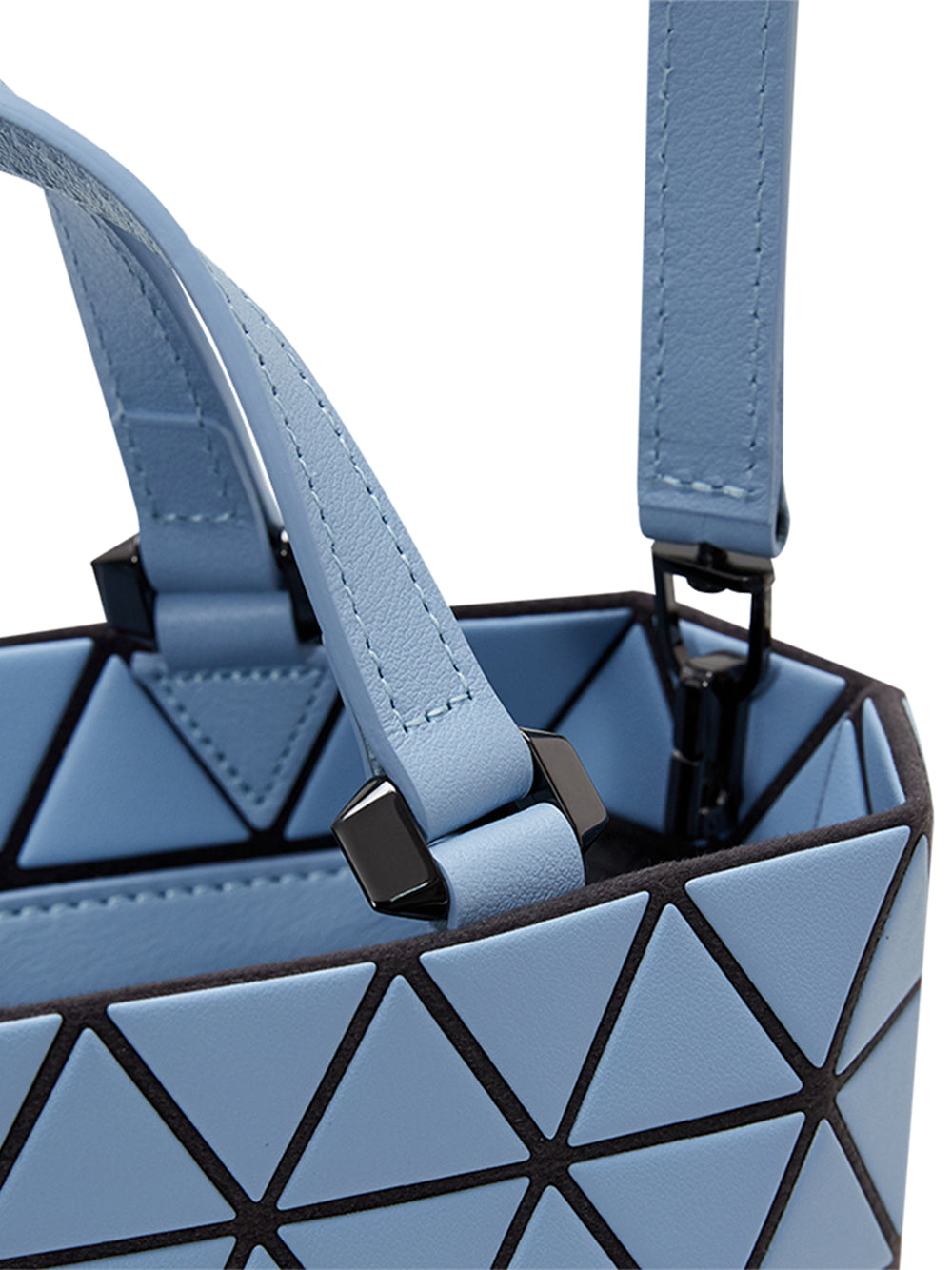 CRYSTAL MATTE Handbag (Mini) (Ice Blue)