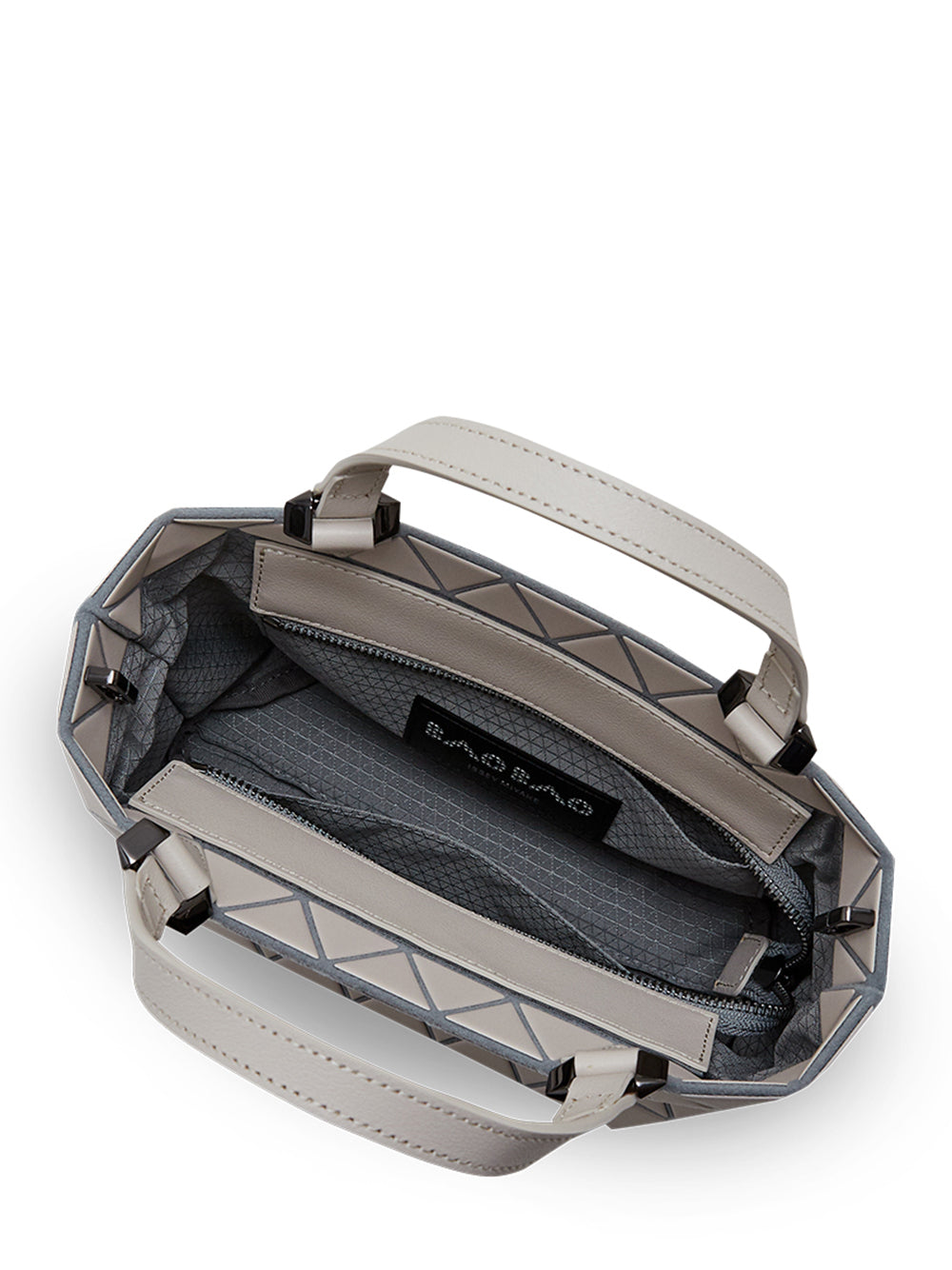 CRYSTAL MATTE Handbag (Mini) (Light Beige)