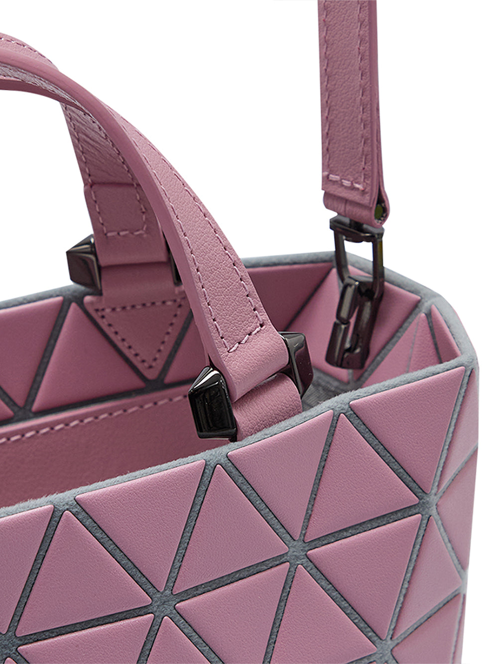 CRYSTAL MATTE Handbag (Mini) (Light Pink)