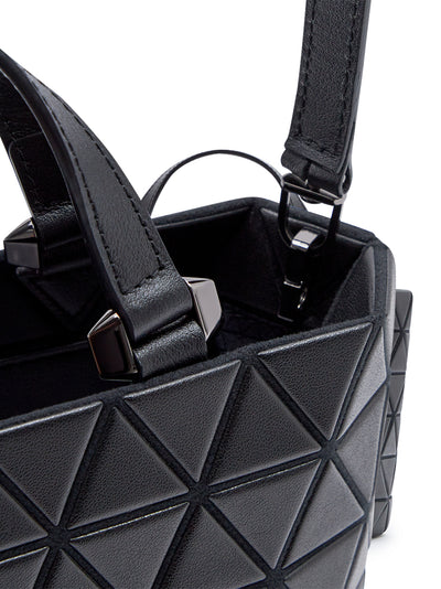 CRYSTAL MATTE Handbag (Mini) (Matte Black)