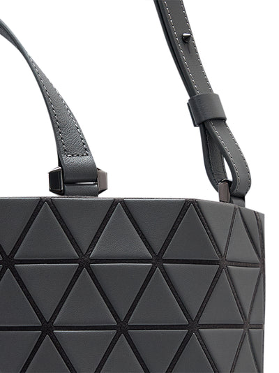 CRYSTAL MATTE Handbag (Small) (Charcoal Gray)