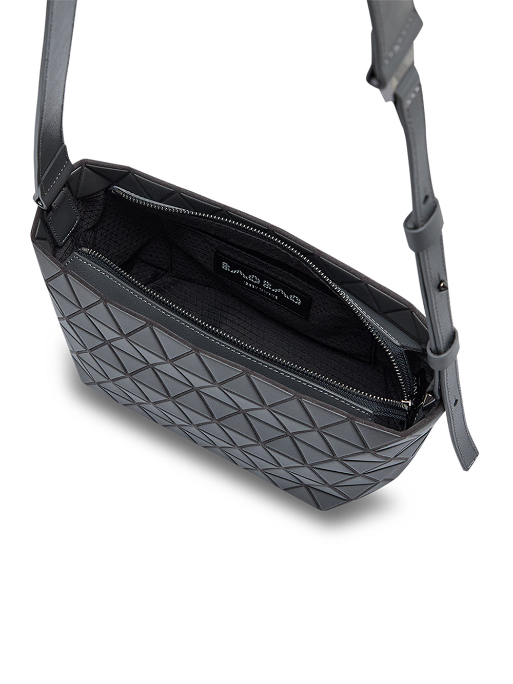 CRYSTAL MATTE Shoulder Bag (Charcoal Gray)