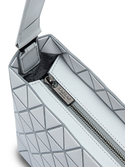CRYSTAL MATTE Shoulder Bag (Light Gray)