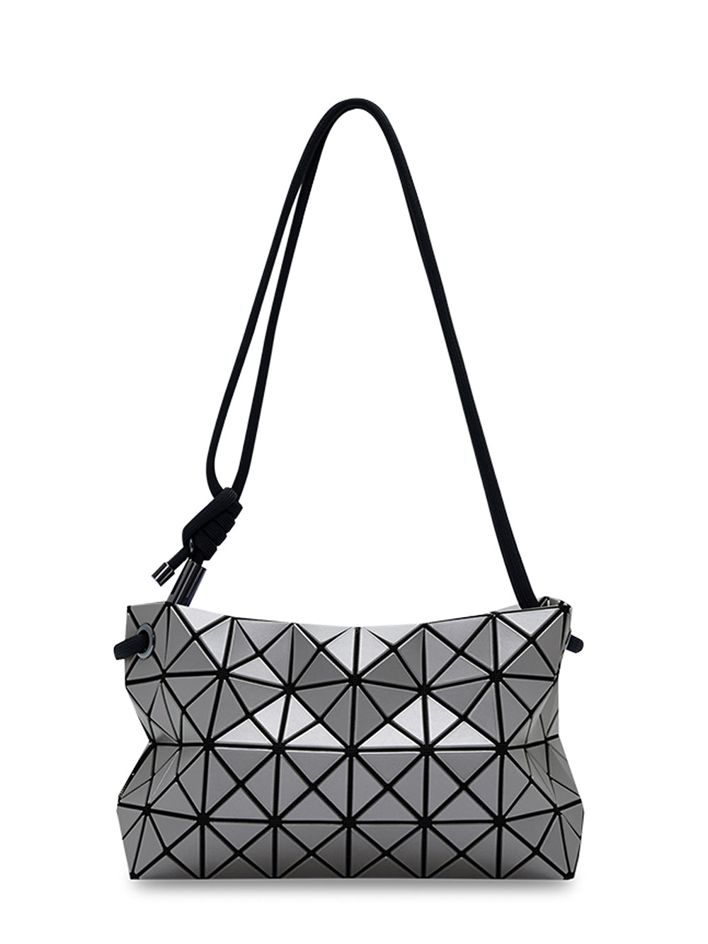 LOOP METALLIC Shoulder Bag (Silver)