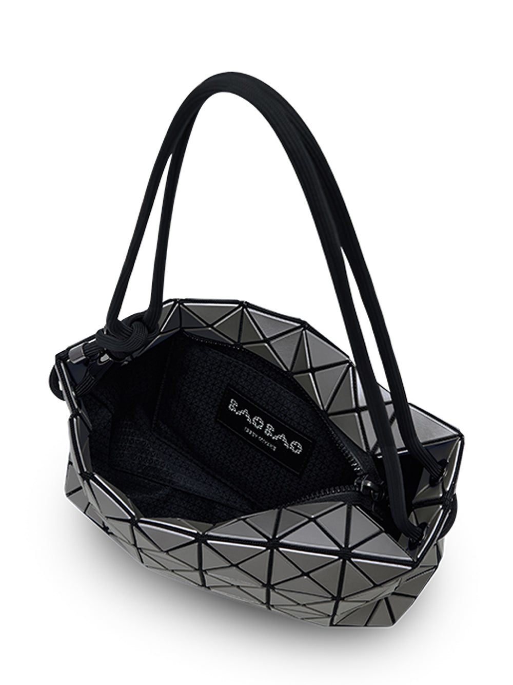 LOOP METALLIC Shoulder Bag (Silver)