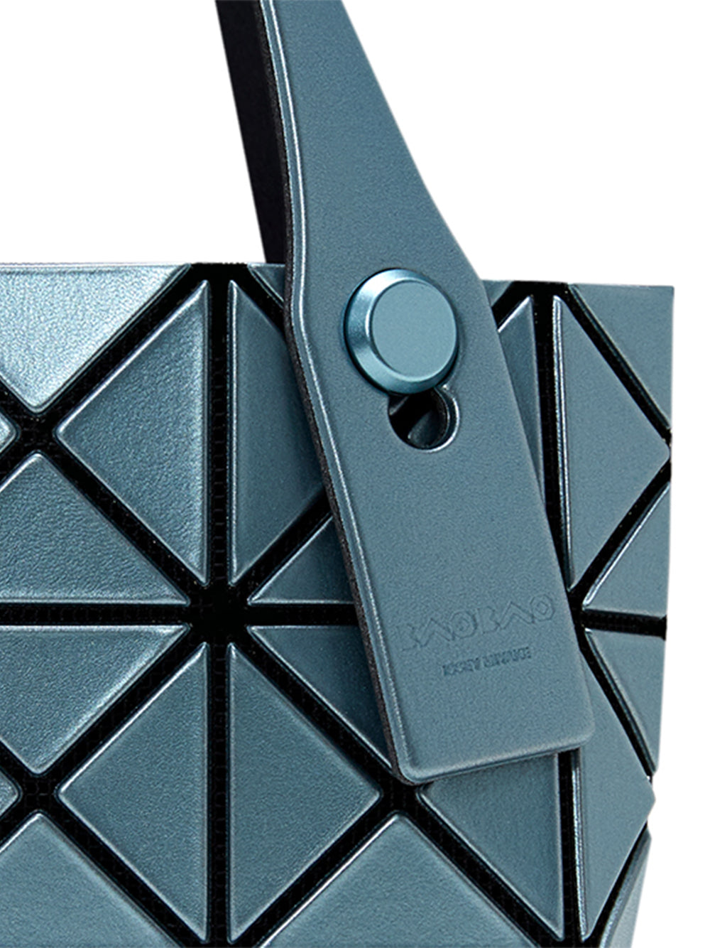 LUCENT BOXY Mini Handbag (Light Blue)