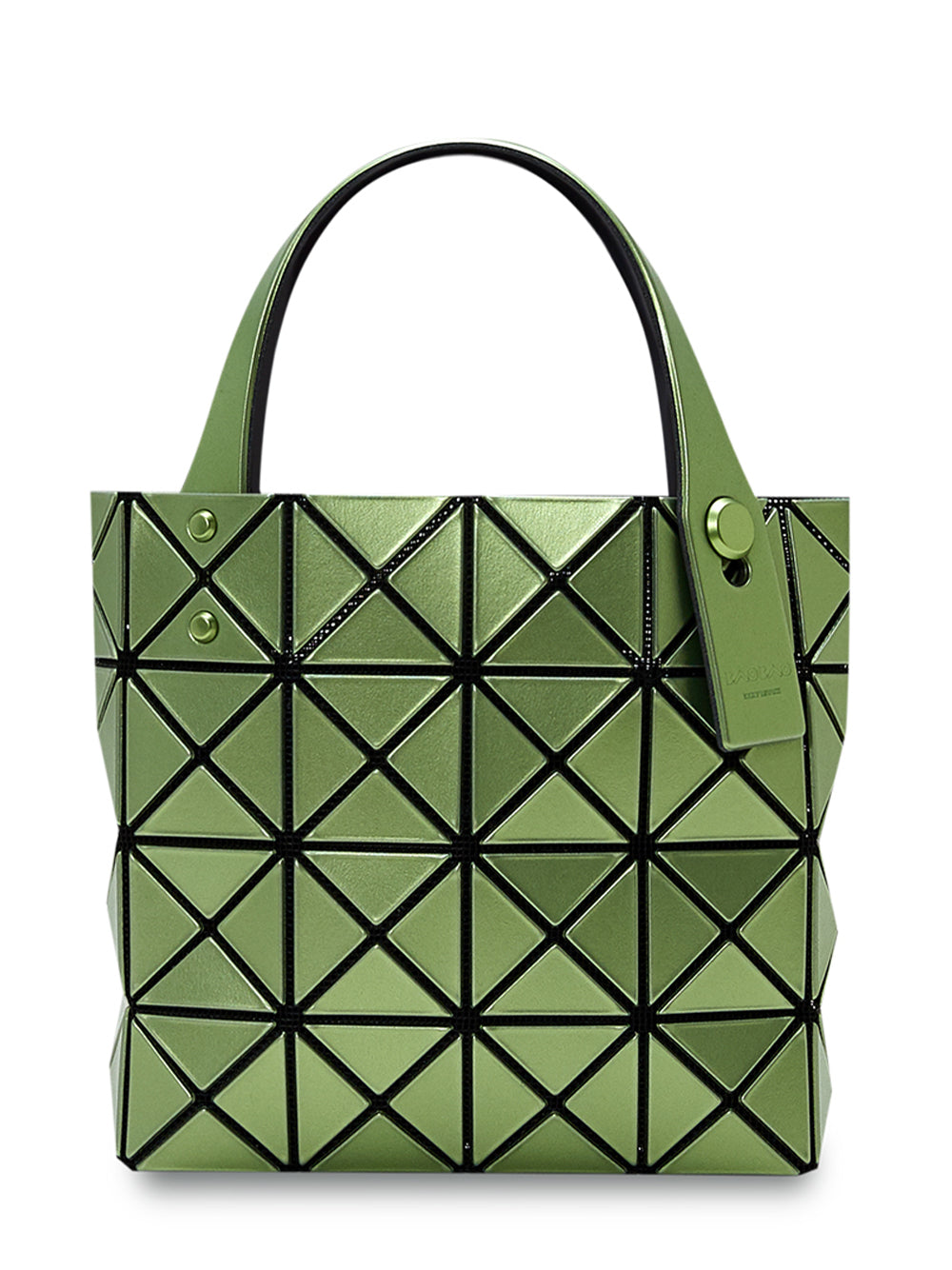 LUCENT BOXY Mini Handbag (Light Green)