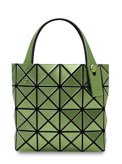 LUCENT BOXY Mini Handbag (Light Green)