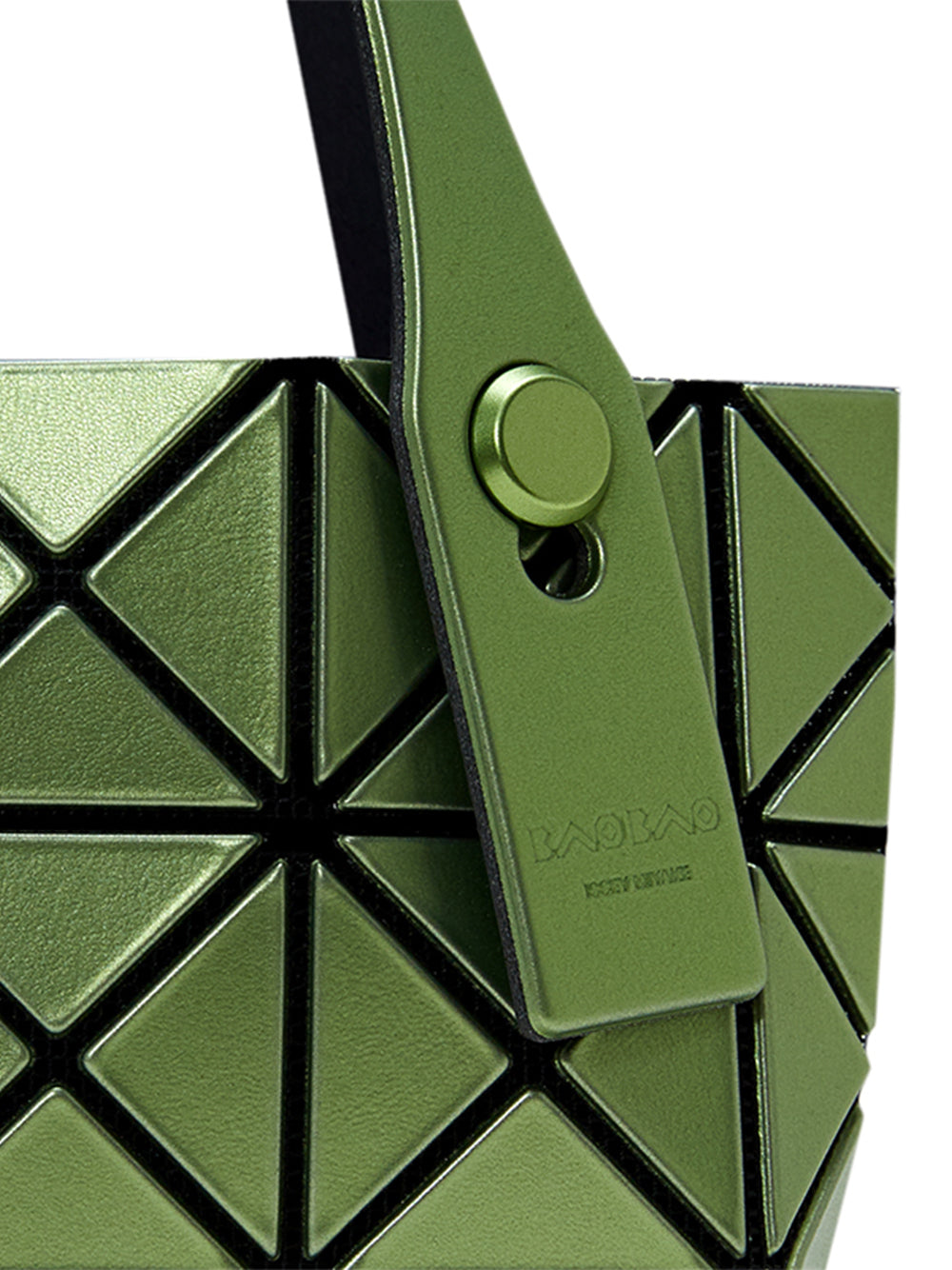 LUCENT BOXY Mini Handbag (Light Green)