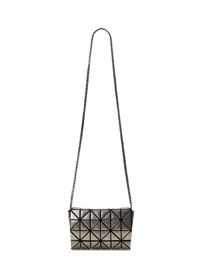 PLATINUM COFFRET Chain Bag (Small) (Gunmetal)