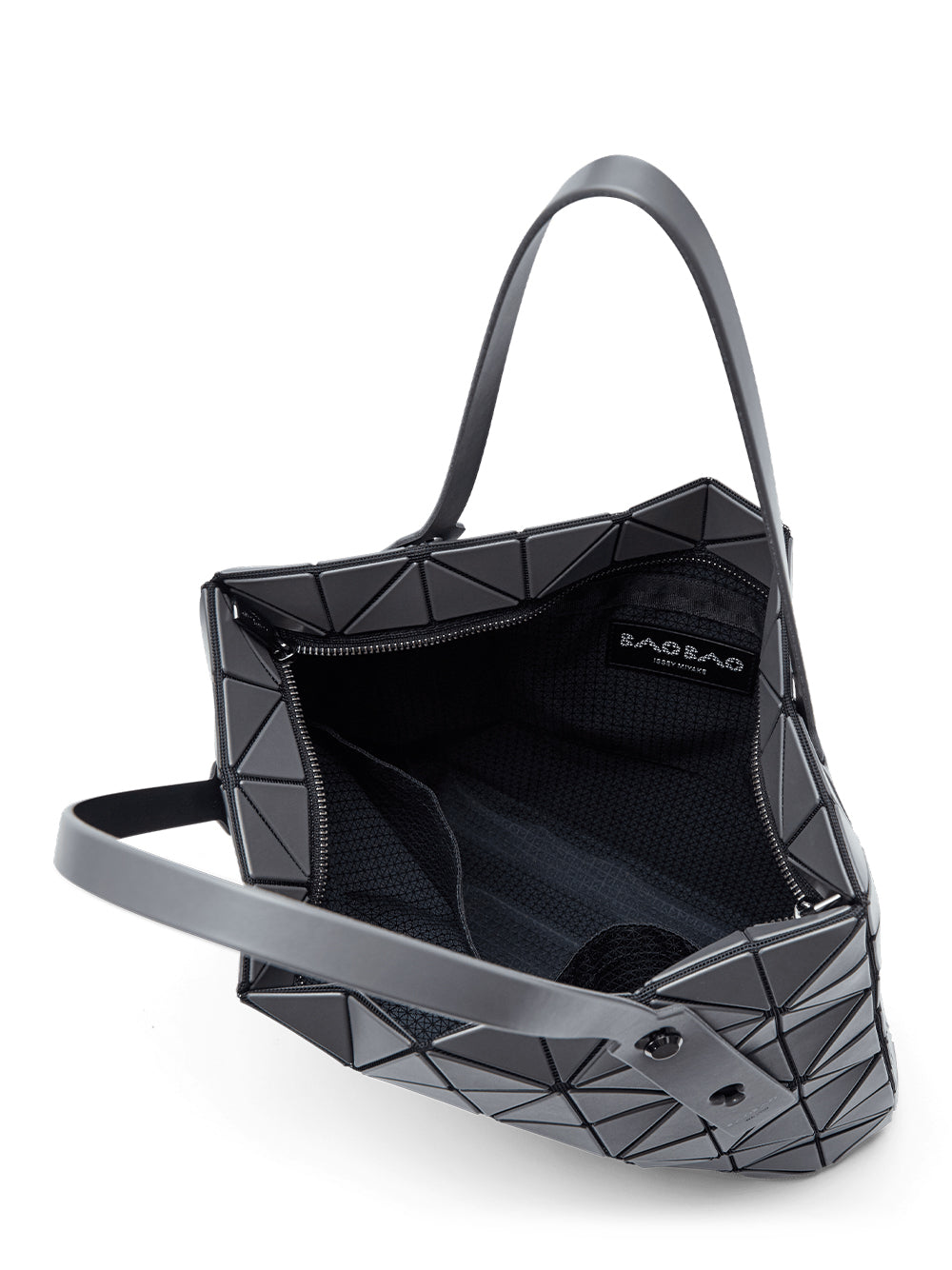 ROCK MATTE Handbag (Small) (Charcoal Gray)