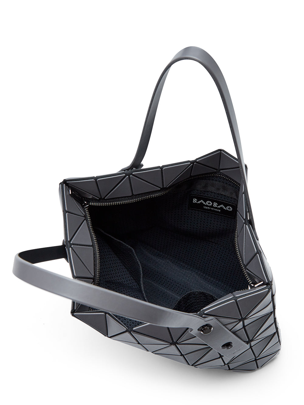 ROCK MATTE Handbag (Small) (Charcoal Gray)