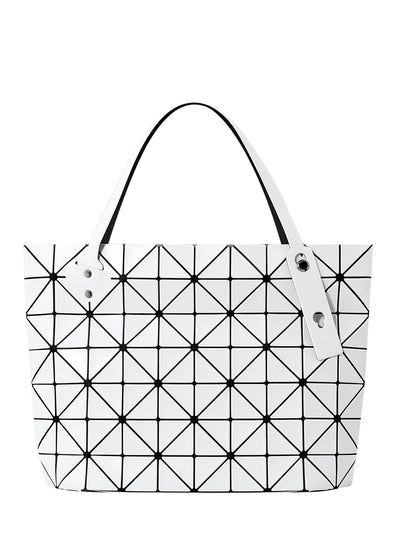 ROCK MATTE Handbag (Small) (Light Gray)