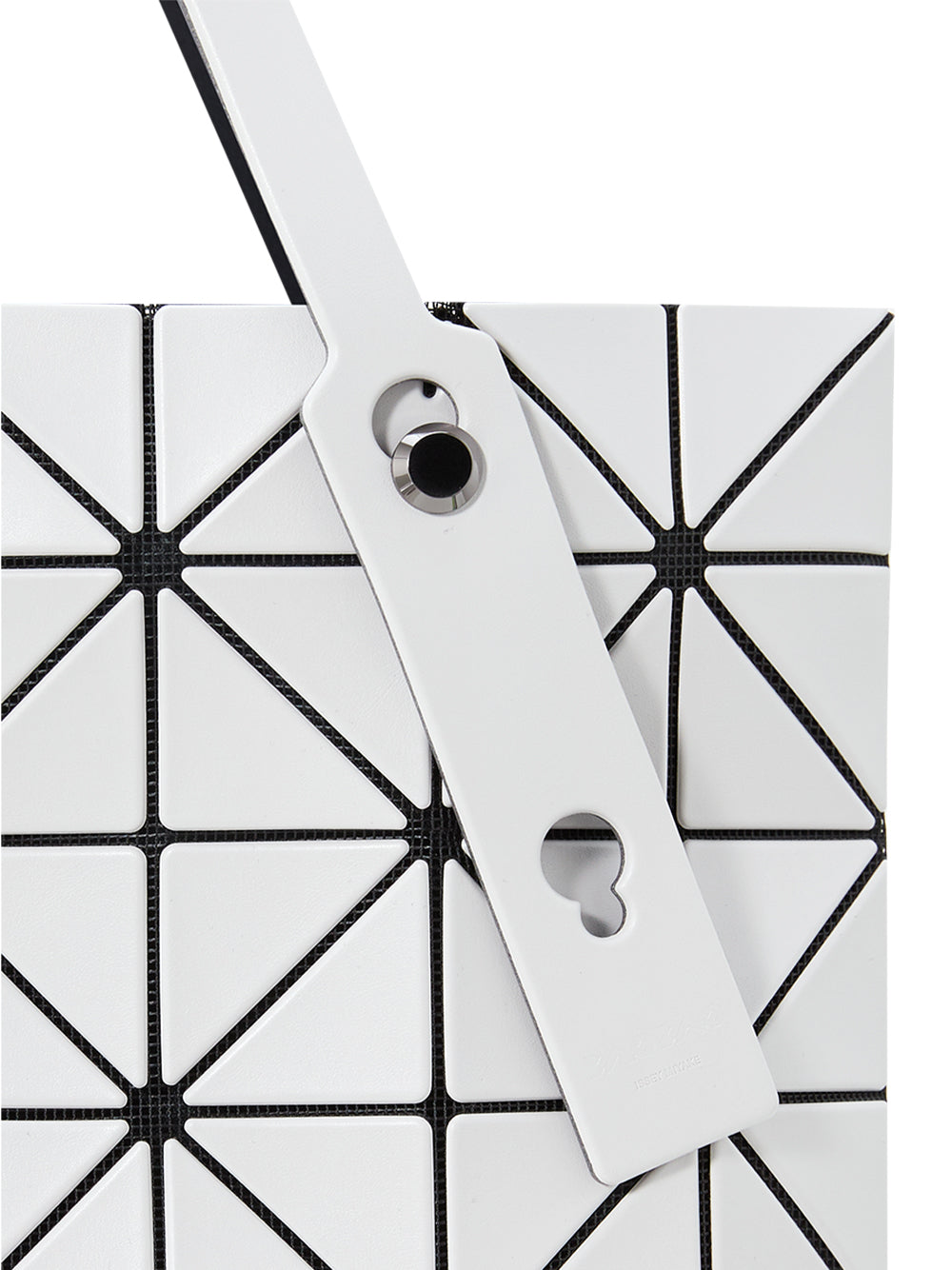 ROCK MATTE Handbag (Small) (Light Gray)