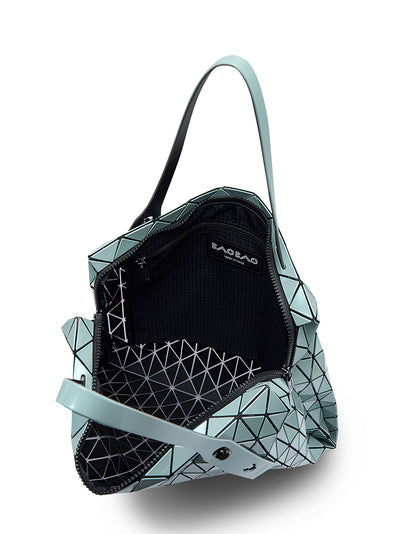 ROW METALLIC Handbag (Ash Green)