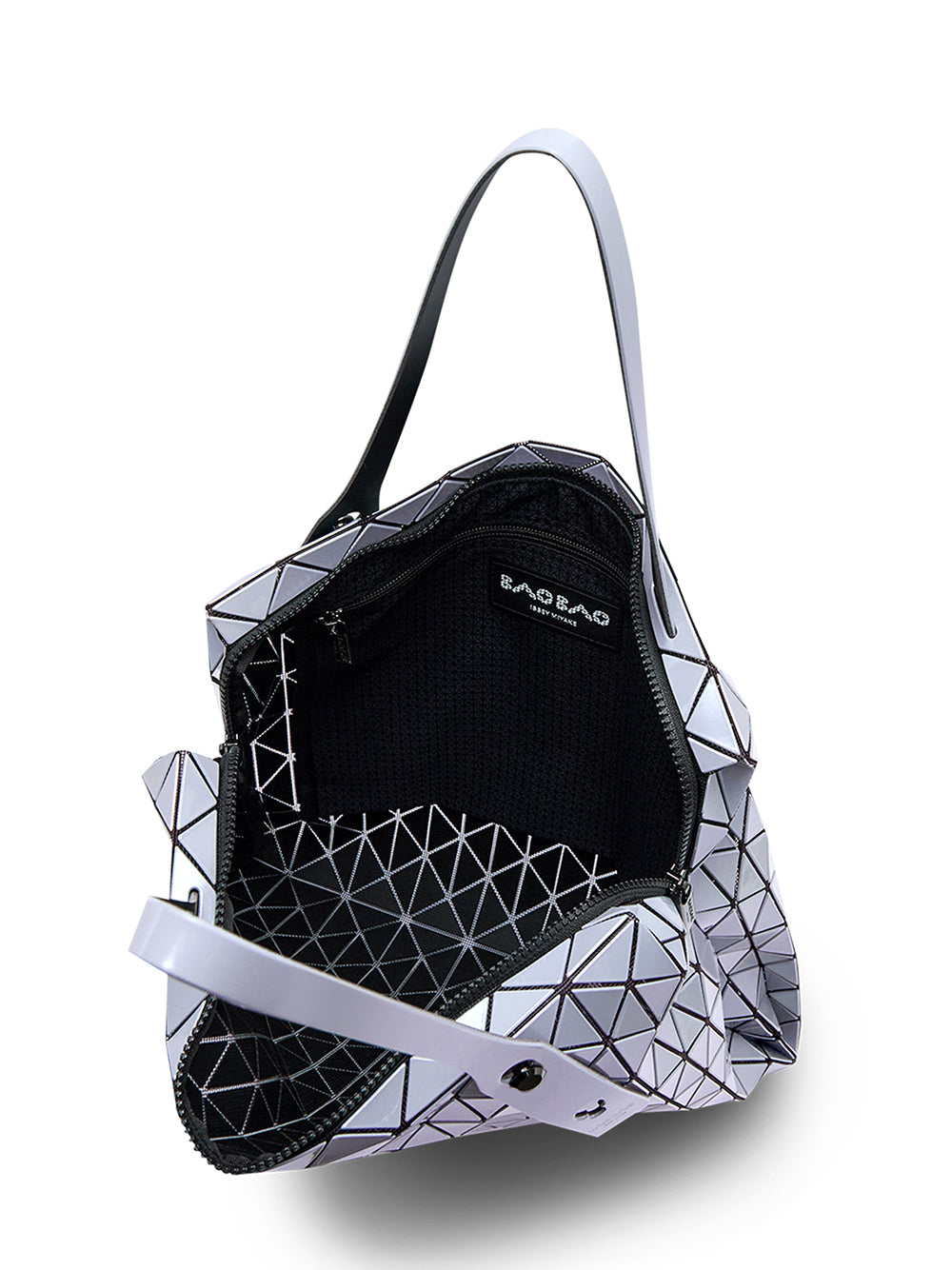 ROW METALLIC Handbag (Light Lavender)