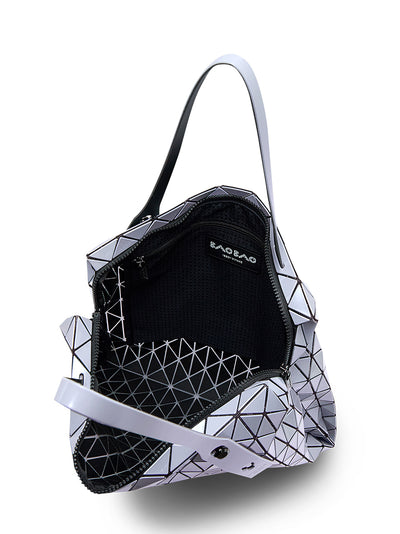 ROW METALLIC Handbag (Light Lavender)