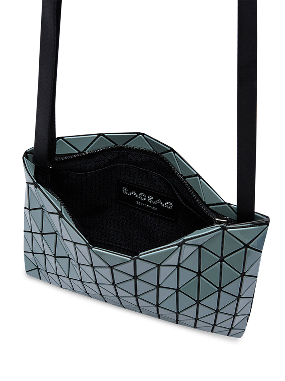 ROW METALLIC Shoulder Bag (Small) (Ash Green)