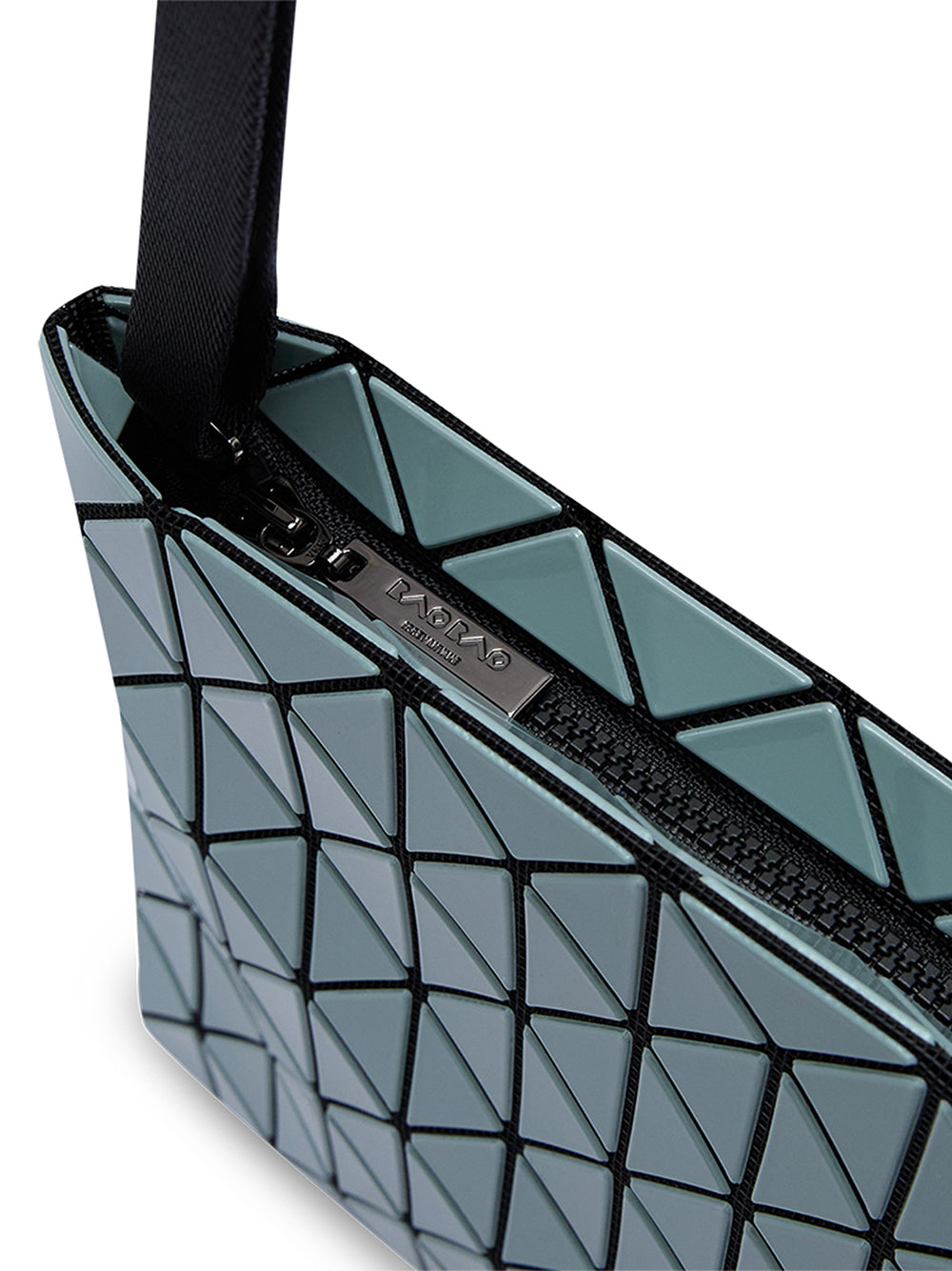 ROW METALLIC Shoulder Bag (Small) (Ash Green)