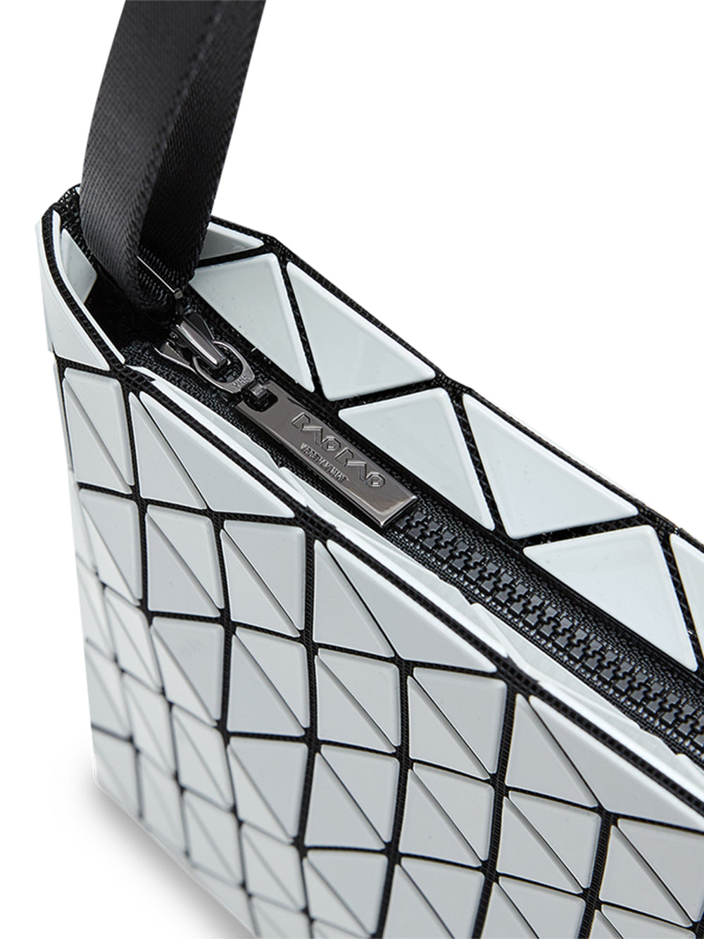 ROW METALLIC Shoulder Bag (Small) (Ivory)