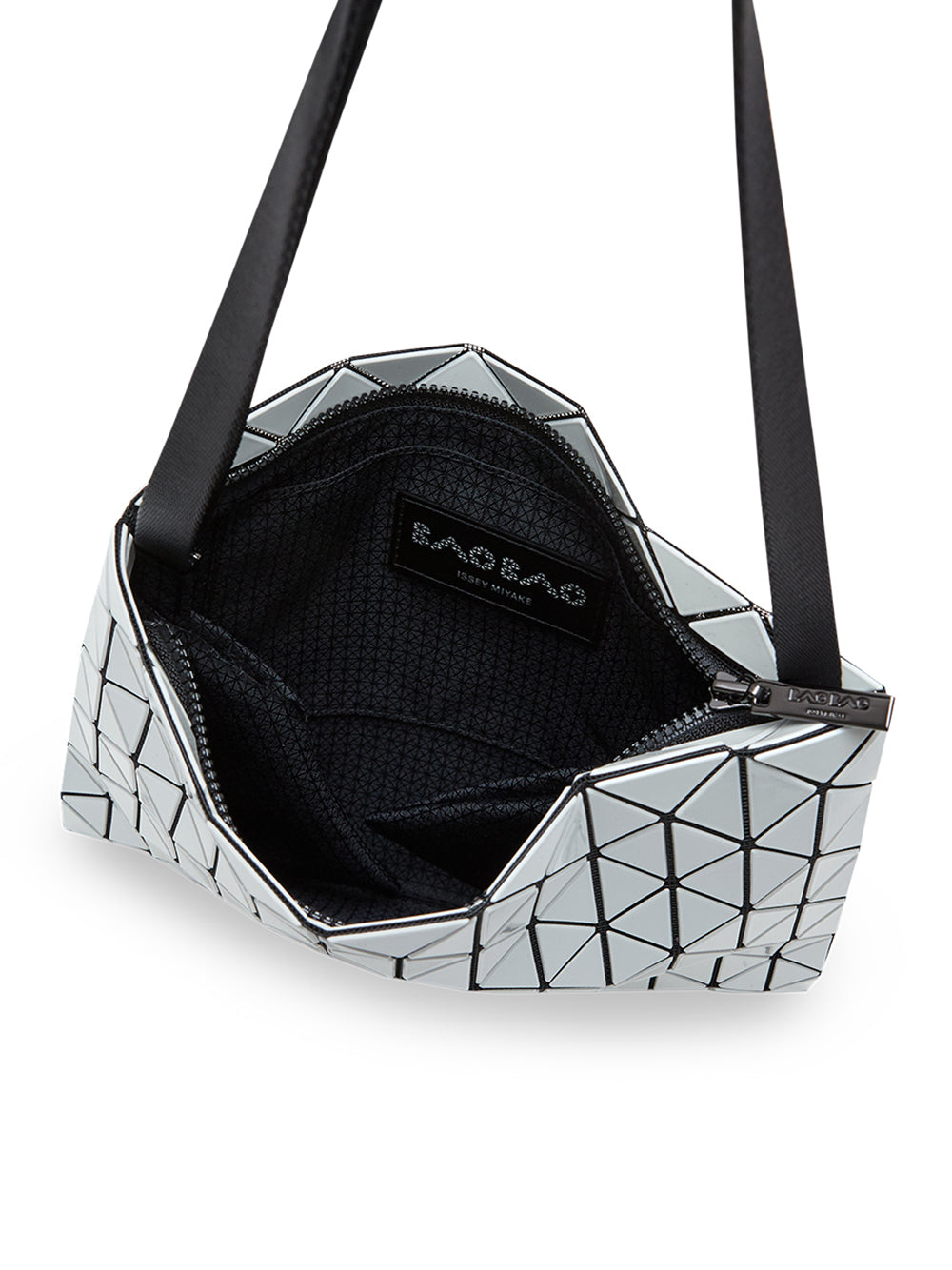 ROW METALLIC Shoulder Bag (Small) (Ivory)