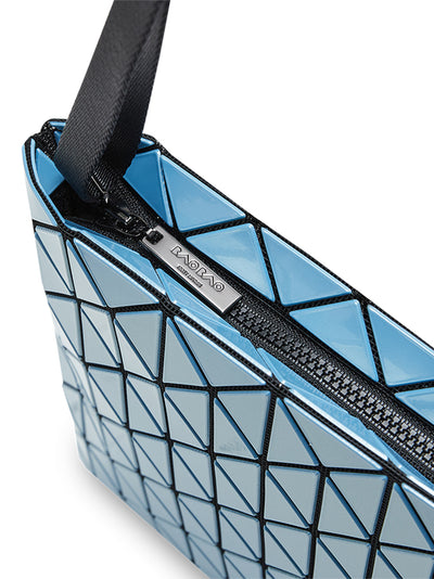 ROW METALLIC Shoulder Bag (Small) (Light Blue)