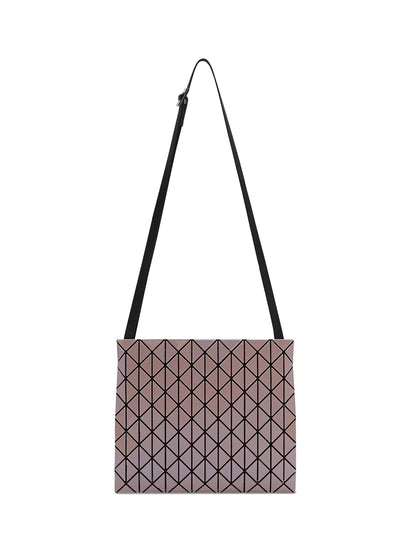 ROW METALLIC Shoulder Bag (Small) (Pink Beige)