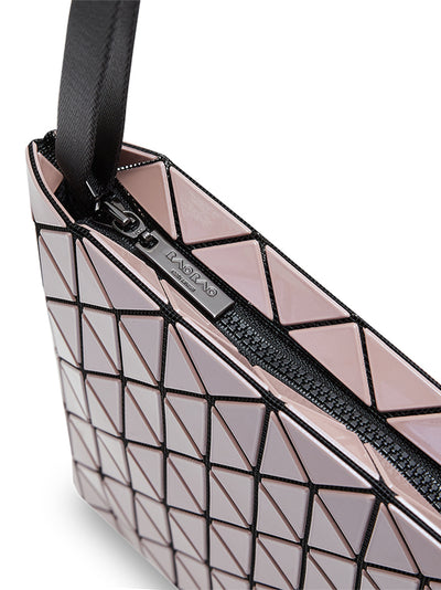 ROW METALLIC Shoulder Bag (Small) (Pink Beige)