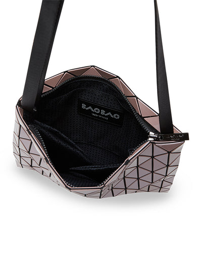 ROW METALLIC Shoulder Bag (Small) (Pink Beige)