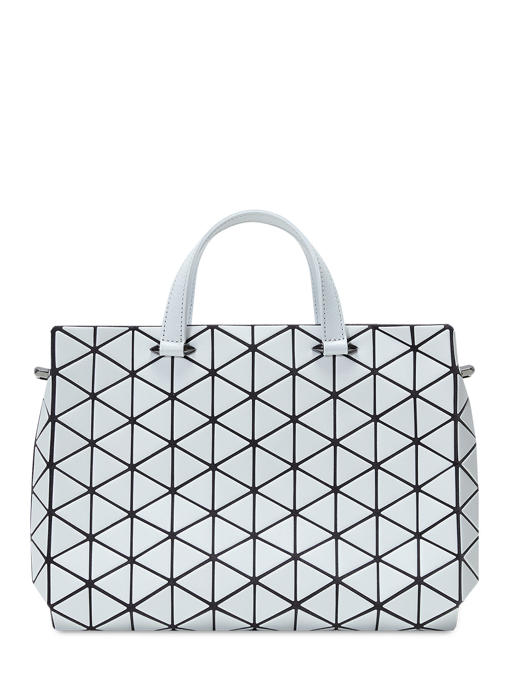 TONNEAU MATTE Handbag (Small) (Light Gray)