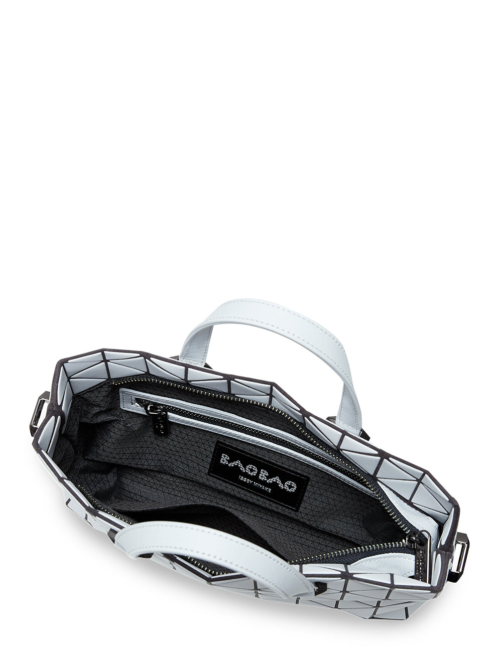 TONNEAU MATTE Handbag (Small) (Light Gray)