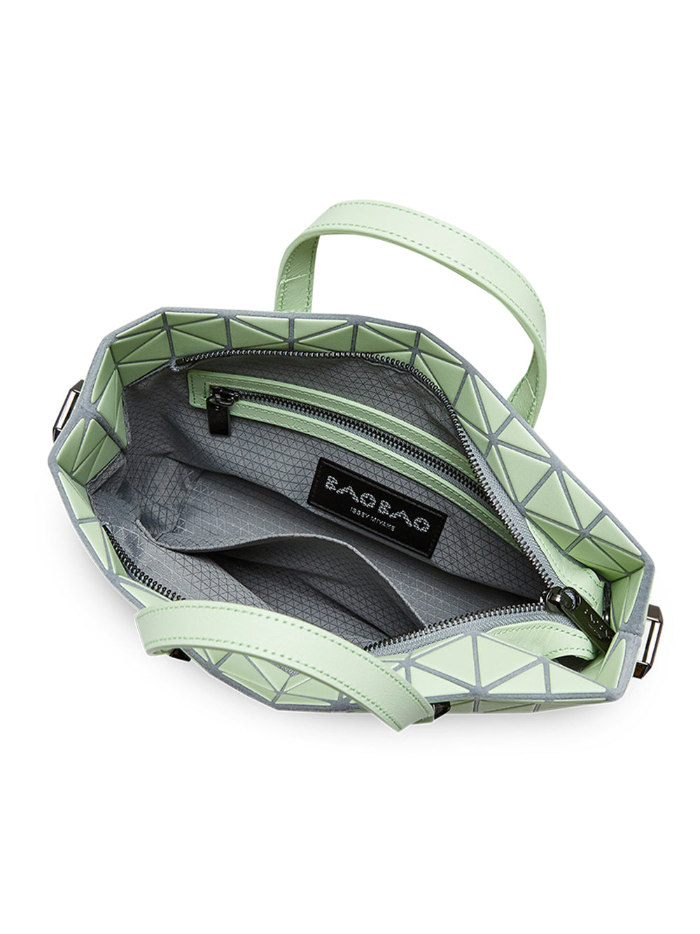 TONNEAU MATTE Handbag (Small) (Light Green)