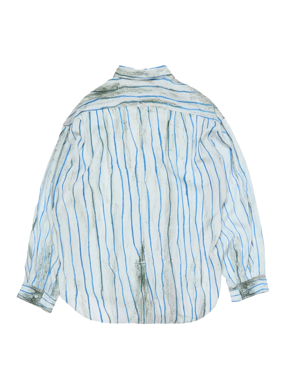 Printed Button-Up Shirt Blue Multi