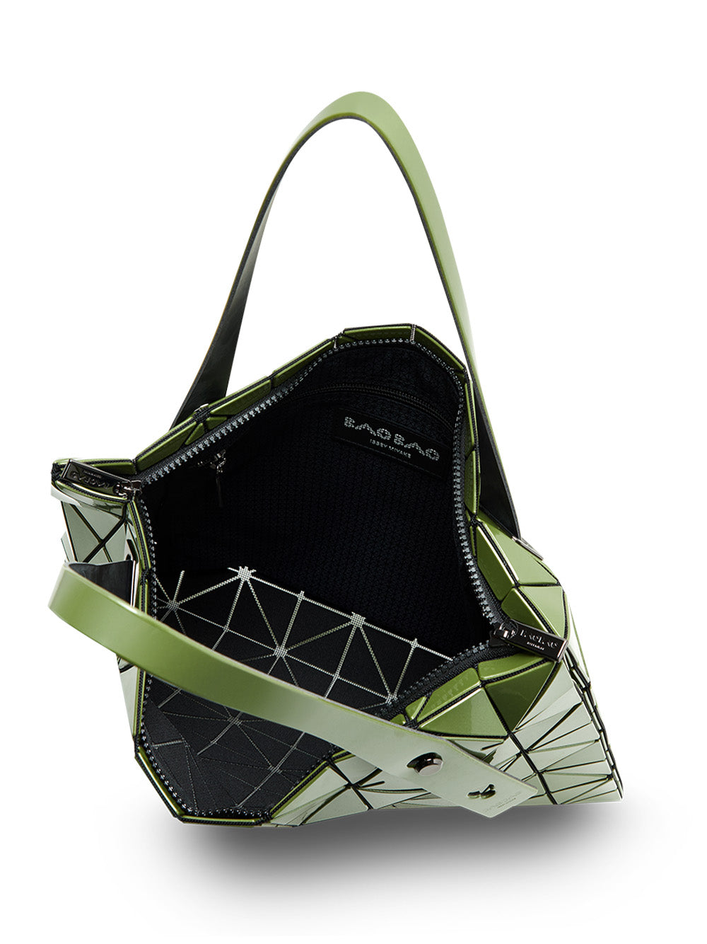 CARTON METALLIC Handbag (Bamboo)