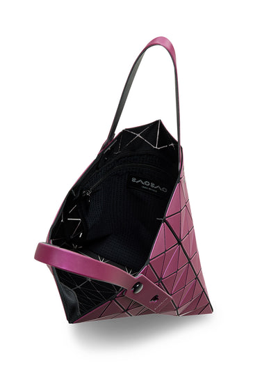 LUCENT METALLIC Tote (6*6) (Bordeaux)
