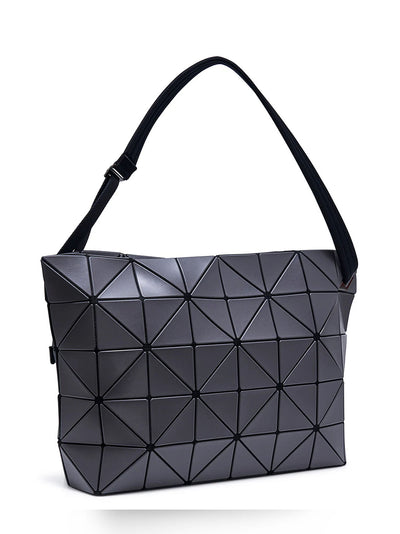 BLOCKY Shoulder Bag (Large) (Charcoal Gray)