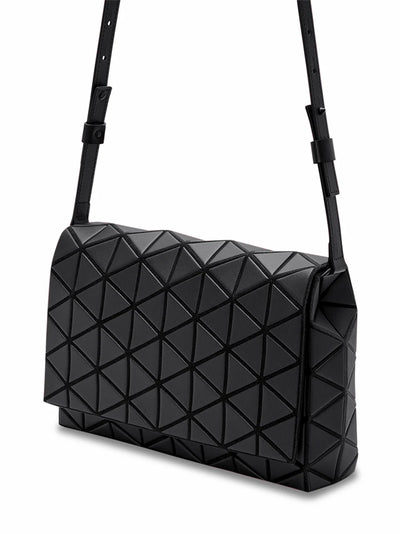FOSSETTE Shoulder Bag (Large) (Matte Black)