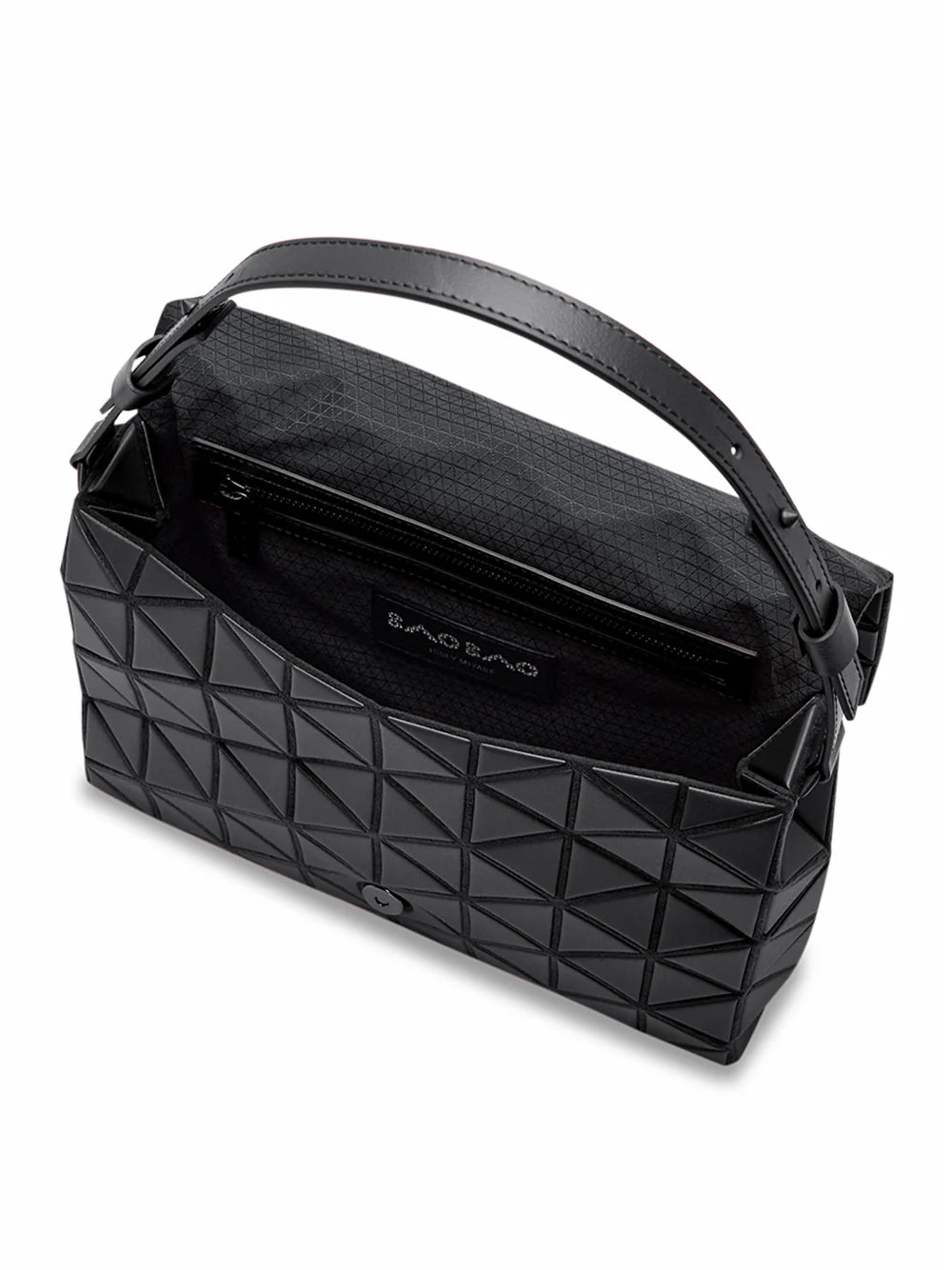 FOSSETTE Shoulder Bag (Large) (Matte Black)