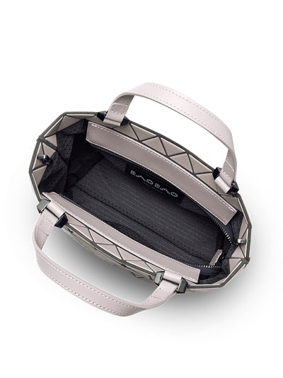 CRYSTAL MATTE Handbag (Mini) (Pink Beige)