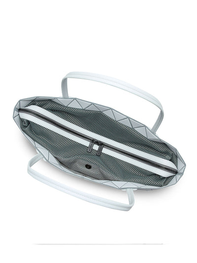 BATEAU MATTE Handbag (Medium) (Light Gray)