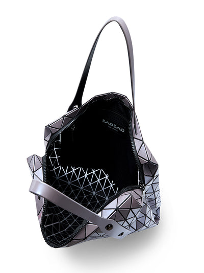 ROW METALLIC Handbag (Gray)