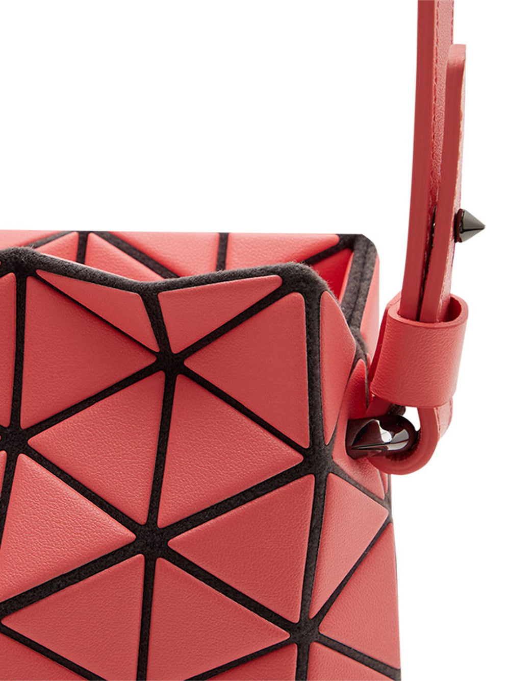 TONNEAU MATTE Handbag (Small) (Coral Pink)