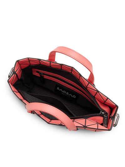 TONNEAU MATTE Handbag (Small) (Coral Pink)