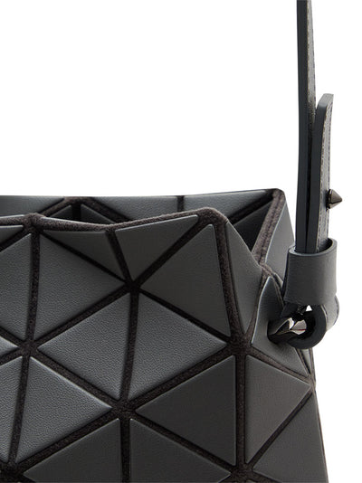 TONNEAU MATTE Handbag (Medium) (Dark Gray)