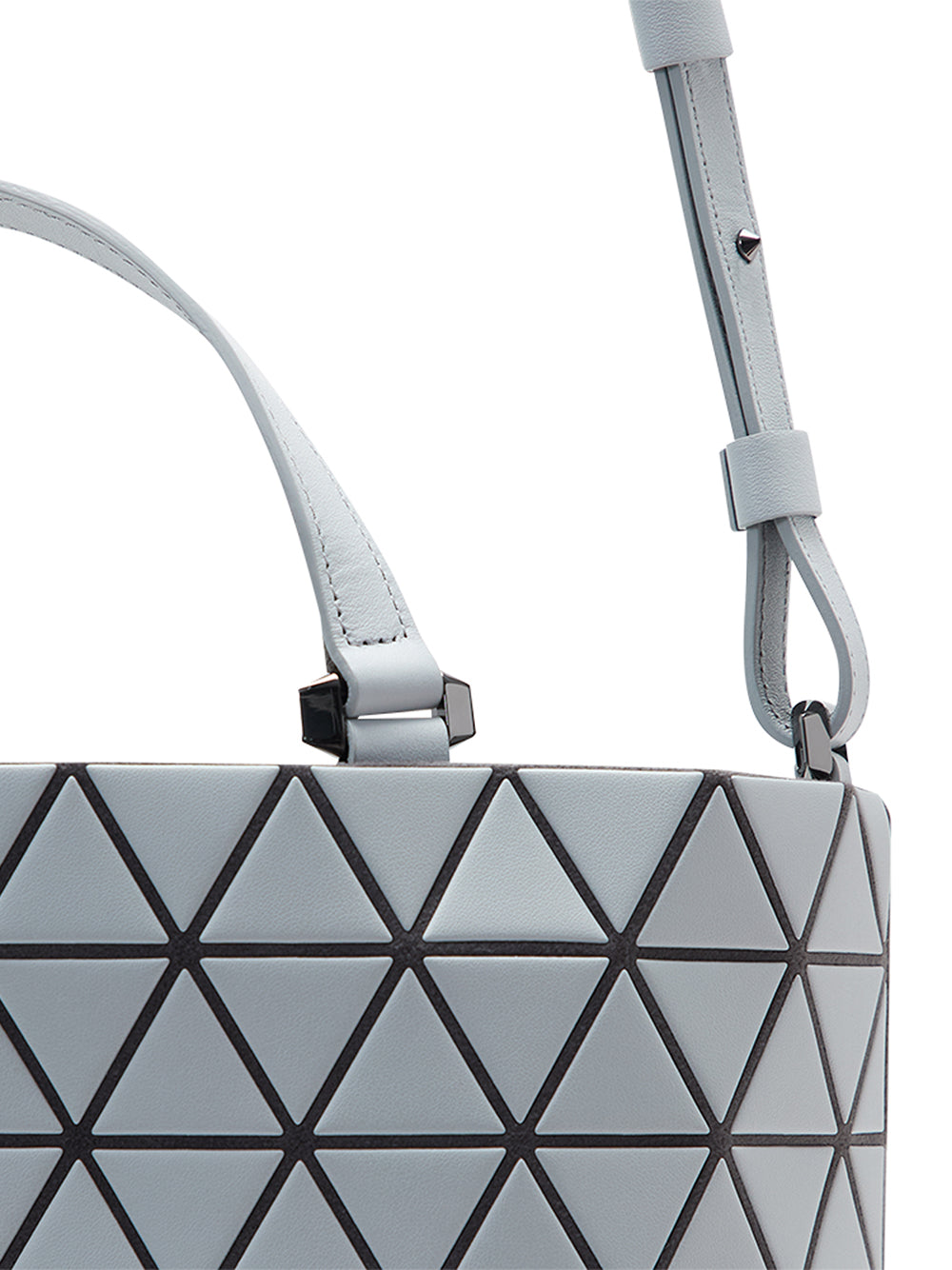 CRYSTAL MATTE Handbag (Small) (Gray)
