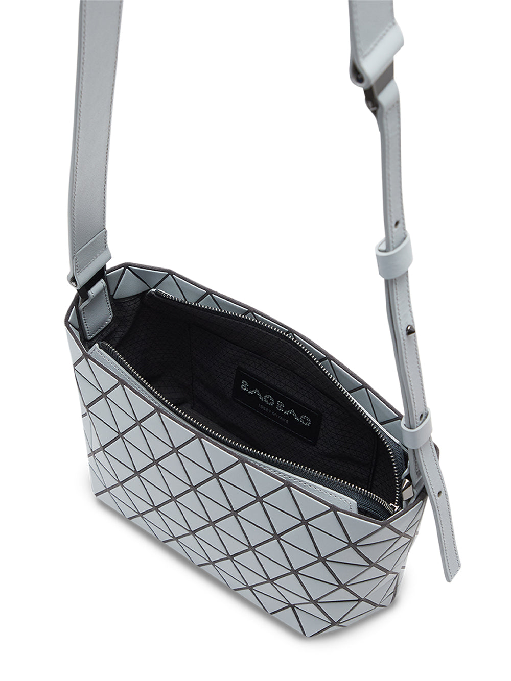 CRYSTAL MATTE Shoulder Bag (Gray)