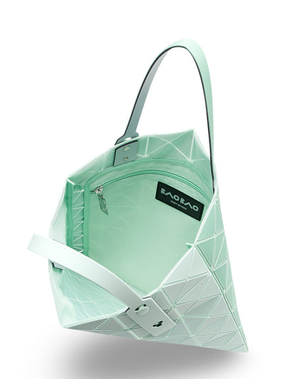 LUCENT W COLOR Tote (6*6) (Light Green X Green)